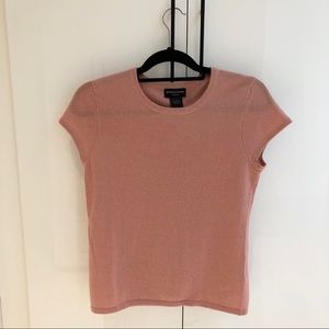 Sutton Studio Short Sleeve Cashmere